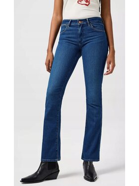 Wrangler Wrangler Jeansy Bootcut 625 Niebieski Bootcut Fit