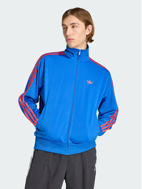adidas adidas Bluza FIREBIRD Błękitny Loose Fit