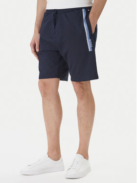 BOSS BOSS Pantaloni scurți sport Authentic 50554778 Bleumarin Regular Fit