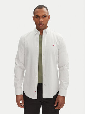 Tommy Jeans Tommy Jeans Cămașă DM0DM20668 Verde Slim Fit