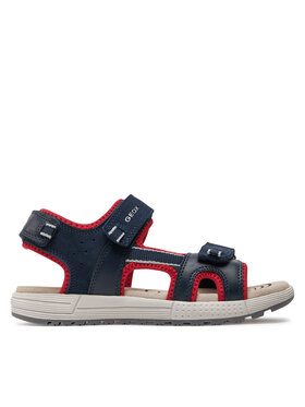 Geox Geox Sandale J Sandal Alben Boy J35AVA 01520 C0735 D Tamnoplava