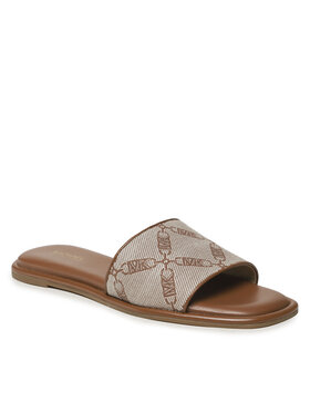 MICHAEL Michael Kors MICHAEL Michael Kors Klapki Hayworth Slide 40S3HAFS1Y Brązowy