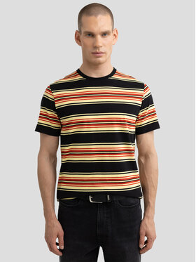 BIG STAR BIG STAR T-Shirt LEVINER_906_150 Czarny Comfort Fit