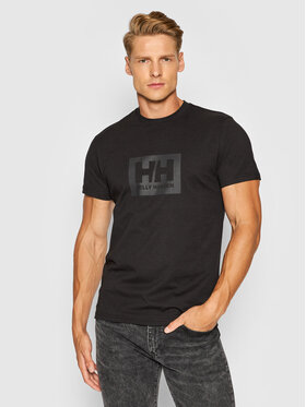 Helly Hansen Helly Hansen T-Shirt Box 53285 Czarny Regular Fit