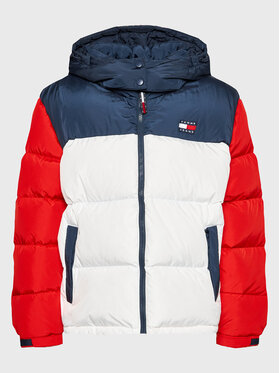 Tommy Jeans Curve Tommy Jeans Curve Пухено яке Alaska DW0DW14577 Бял Regular Fit