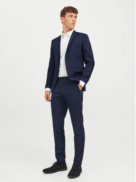Jack&Jones Jack&Jones Odijelo Solaris 12148166 Tamnoplava Super Slim Fit