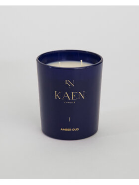 KAEN CANDLE KAEN CANDLE Świeca zapachowa KAEN CANDLE | Amber Oud Granatowy