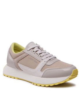 Calvin Klein Calvin Klein Laisvalaikio batai Low Top Lace Up Mix New HM0HM00926 Smėlio