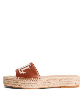 Lauren Ralph Lauren Espadrile 802935847001 Rjava