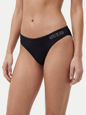 Guess Guess Dół od bikini E6GO28 KF442 Czarny