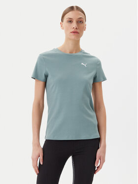 Puma Puma Тишърт Ess Elevated 685021 Зелен Slim Fit