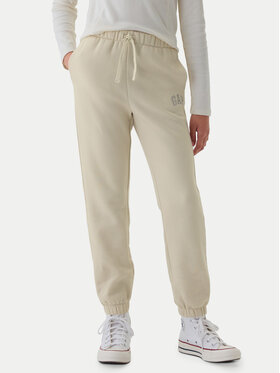 Gap Gap Donji dio trenerke 486496-08 Bež Regular Fit