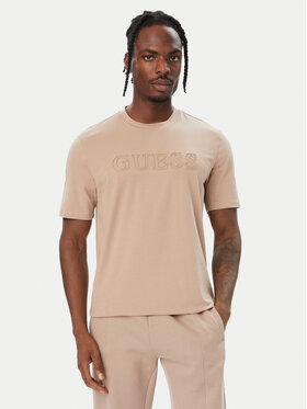 Guess Guess T-Shirt Z2YI11 J1314 Béžová Regular Fit