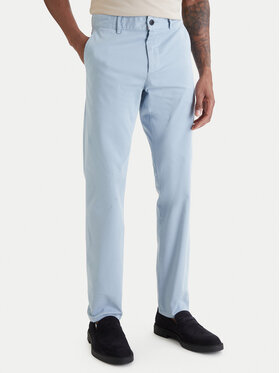 BOSS BOSS Chinosy 50510933 Błękitny Slim Fit
