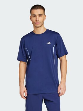 adidas adidas Koszulka techniczna Tech Apparel Tee Błękitny Regular Fit