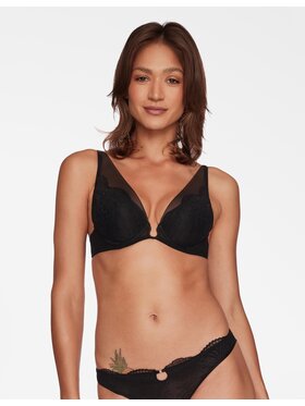 Esotiq Esotiq Biustonosz push-up 39923-99X Czarny
