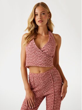 Guess Guess Top 177061 Różowy Classic Fit