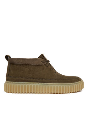 Clarks Clarks Schnürschuhe Torhill LaceHi 26183474 Khakifarben