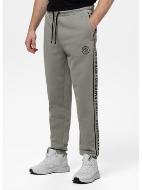 PITBULL PITBULL Spodnie dresowe NEXUS Zielony Regular Fit
