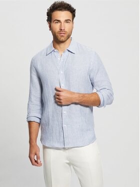 Guess Guess Camicia 163367 Blu Classic Fit