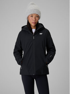 4F 4F Kurtka outdoor URBAN COMMUTER Czarny Regular Fit