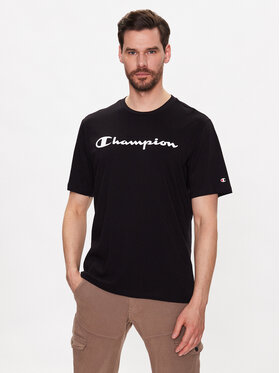 Champion Champion T-Shirt 218531 Czarny Comfort Fit