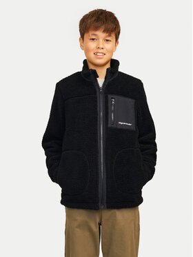 Jack&Jones Junior Jack&Jones Junior Giacca di transizione Teddy 12261341 Nero Regular Fit