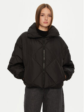 Brave Soul Brave Soul Pūkinė striukė LJK-ELDAN Juoda Regular Fit