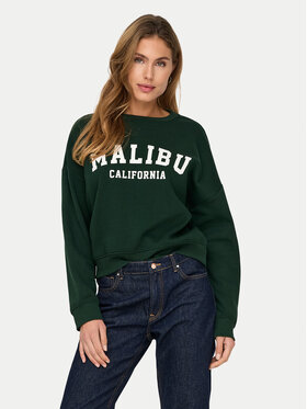 ONLY ONLY Pulóver 15254183 Zöld Loose Fit
