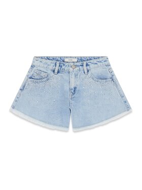 Guess Kids Guess Kids Παντελόνι υφασμάτινο 181366 Μπλε Regular Fit