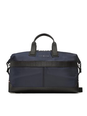 Tommy Hilfiger Tommy Hilfiger Krepšys Th Elevated Nylon Weekender AM0AM10941 Tamsiai mėlyna