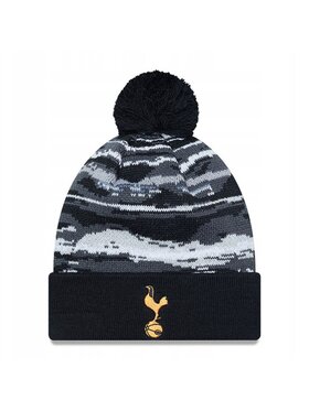 New Era New Era Czapka Tottenham Hotspur F.C. Bobble Knit Czarny