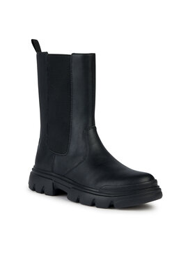 Geox Geox Μποτάκια J Junette Girl J36HVE 0BCNH C9999 D Μαύρο