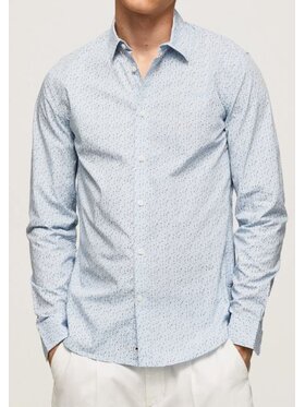 Pepe Jeans Pepe Jeans Koszula PM307806 504 Biały Slim Fit