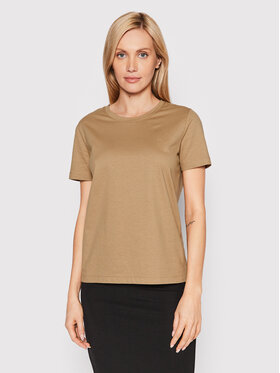 Calvin Klein Calvin Klein T-shirt Smooth K20K204353 Marron Regular Fit