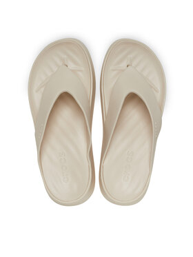 Crocs Crocs Japonki Getaway Platform Flip 209410 Beżowy