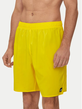 adidas adidas Szorty kąpielowe Solid CLX IR6218 Żółty Regular Fit