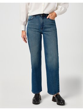 Wrangler Wrangler Jeansy Loose Straight Niebieski Loose Leg