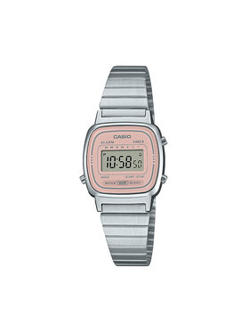 Casio Casio Hodinky Vintage Mini LA670WEA-4A2EF Strieborná