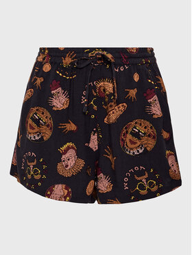 Volcom Volcom Sportovní kraťasy Connected Minds B0912310 Černá Regular Fit