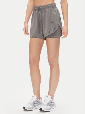 adidas by Stella McCartney adidas by Stella McCartney Sporta šorti Stella McCartney TruePurpose 2-in-1 JI5220 Pelēks Regular Fit