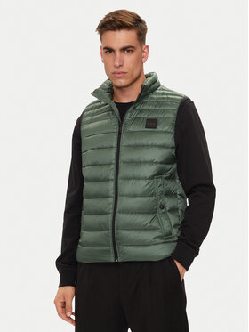 BOSS Boss Kamizelka Odeno1 50505255 Zielony Slim Fit