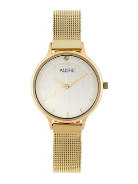 Pacific Pacific Zegarek Pacific-PC00352 Złoty