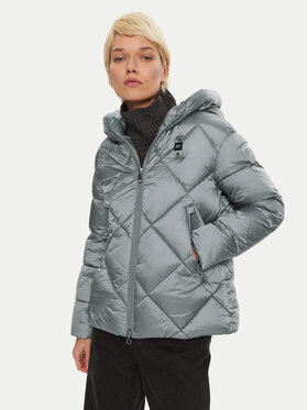 Blauer Blauer Zimní bunda 24WBLDC02273 Šedá Regular Fit