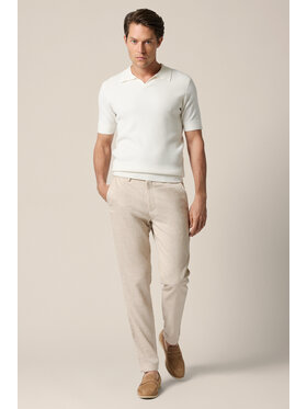 Lancerto Lancerto Spodnie materiałowe Umberto Beżowe SP131126000001 Beżowy Slim Fit