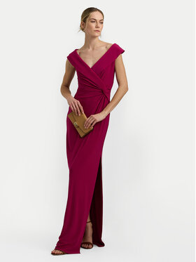 LAUREN RALPH LAUREN Lauren Ralph Lauren Večernja haljina 253863940017 Ružičasta Slim Fit