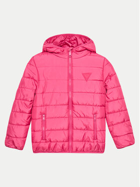 Guess Guess Geacă din puf H4BJ10 WCFM0 Roz Regular Fit
