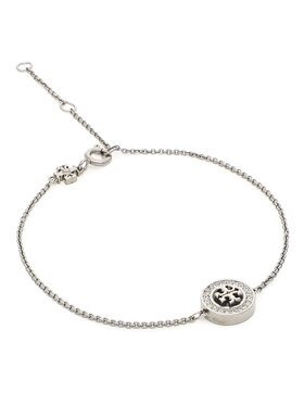 Tory Burch Tory Burch Bransoletka Delicate Kira Enamel Pave Braclet 143757 Czarny