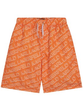 Karl Lagerfeld Kids Karl Lagerfeld Kids Kąpielówki Z20099/R01 Pomarańczowy