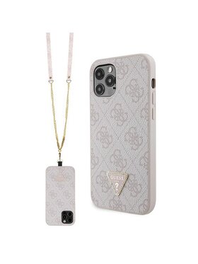Guess Guess Etui na telefon iPhone 12/12 Pro Różowy
